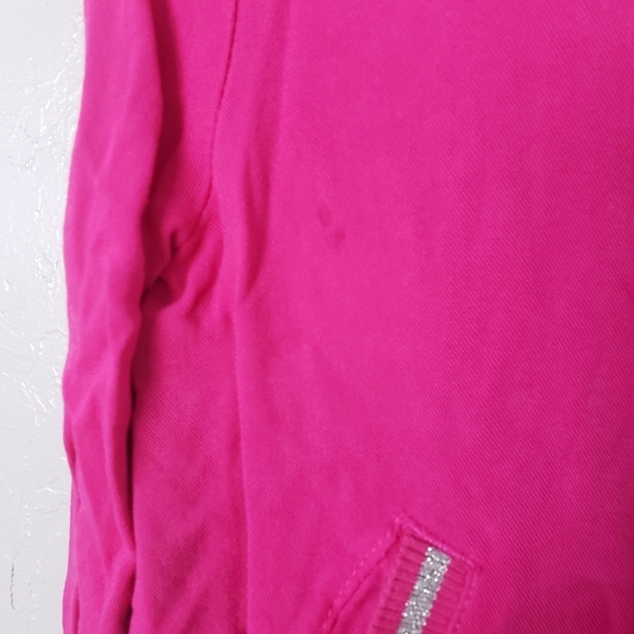 Wonder Nation Little Girl XS 4/5 Long Sleeve Jacket Full Zip Pink Black - Picture 4 of 5